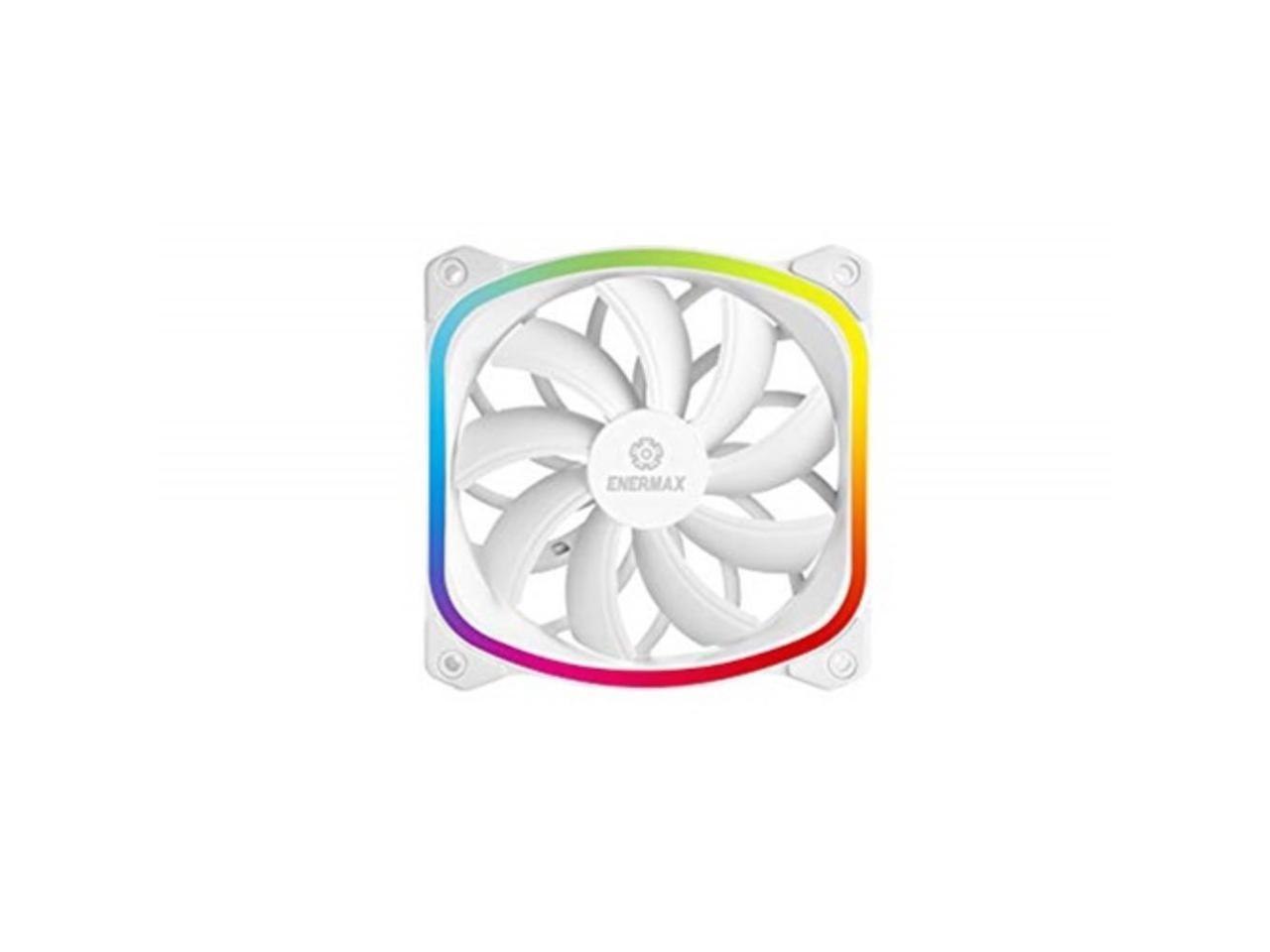 Enermax SquA 120MM Dual Light Loop RGB Led PWN Case Fan