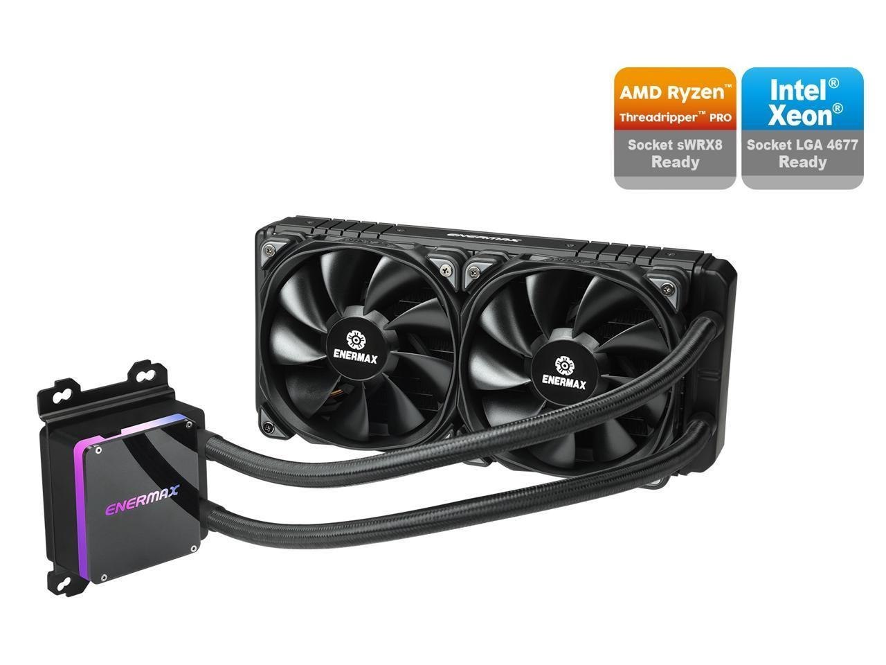 Enermax Liqtech TR4 Ii 240 Addressable RGB All-In-One Cpu Liquid Cooler For TR4