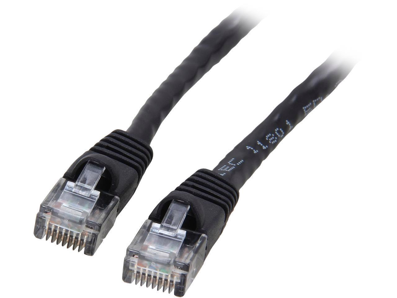 Rosewill Cy-Cat6-02-Bk 2 FT. Cat 6 Black 550Mhz Utp Network Cable