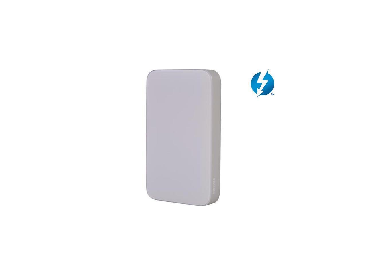 Buffalo 1TB MiniStation Thunderbolt Portable Hard Drive Usb 3.0 / Thunderbolt 10Gbps Model Hd-Pa1.0Tu3