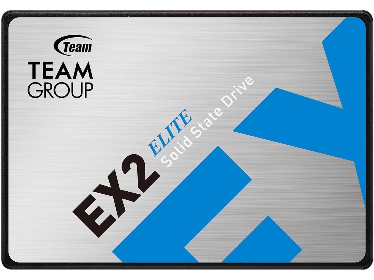 Team Group Ex2 2.5" 1TB Sata Iii 3 D Nand Internal Solid State Drive (SSD) T253e2001t0c101