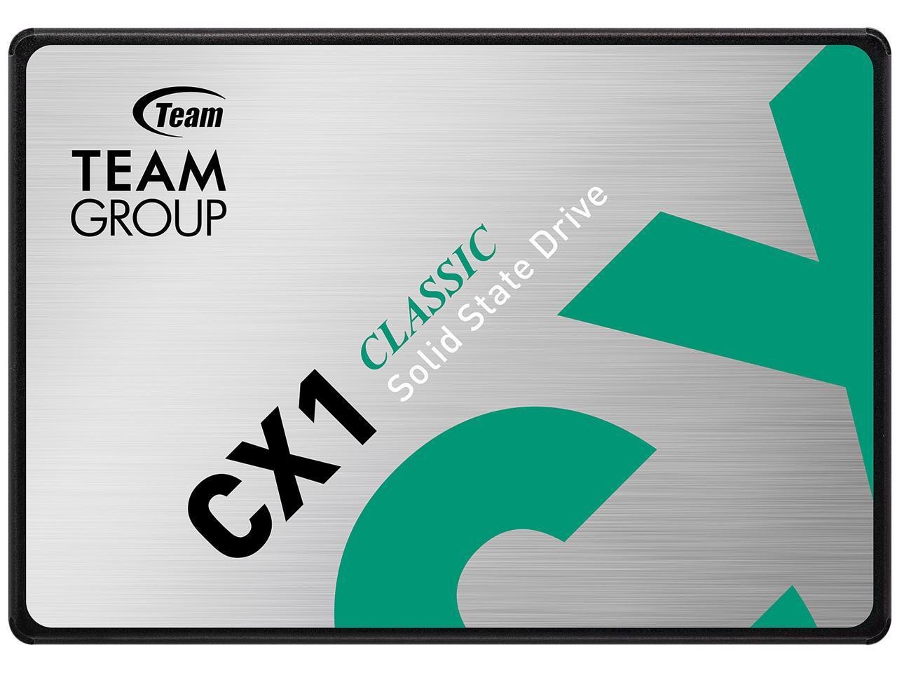 Team Group CX1 2.5" 240GB Sata Iii 3 D Nand Internal Solid State Drive (SSD) T253X5240G0C101