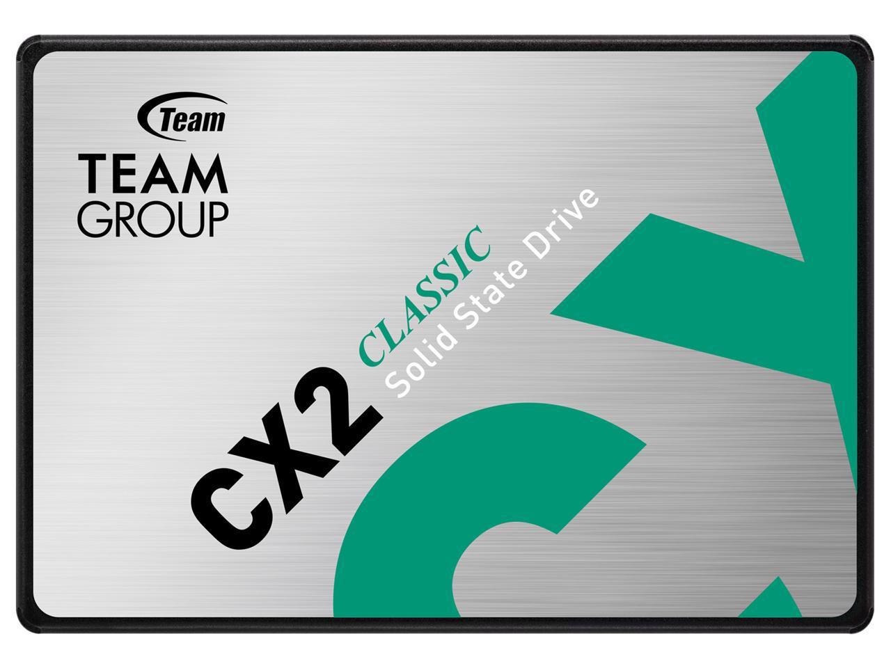 Team Group CX2 2.5" 2TB Sata Iii 3D TLC Internal Solid State Drive (SSD) T253X6002T0C101