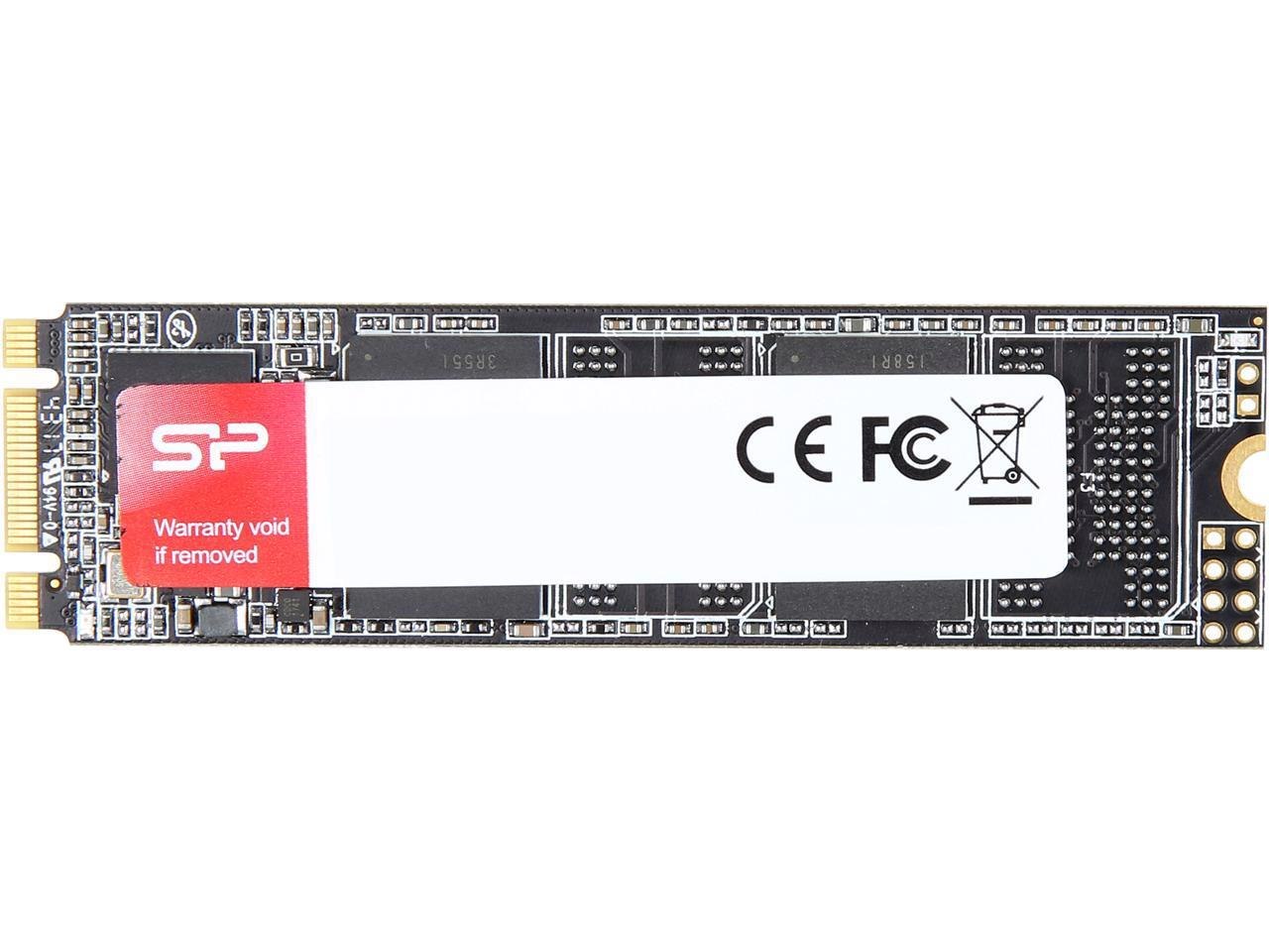 Silicon Power Ace A55 M.2 2280 512GB Sata Iii 3 D Nand Internal Solid State Drive (SSD) Su512gbss3a55m28ne