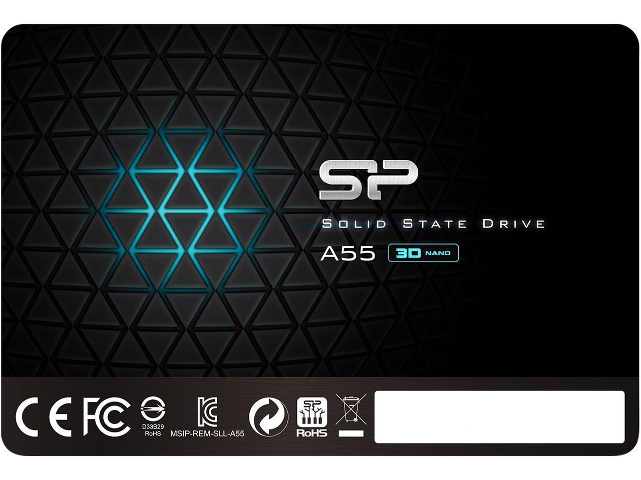 Silicon Power Ace A55 2.5" 1TB Sata Iii 3 D Nand Internal Solid State Drive (SSD) Su001tbss3a55s25ne