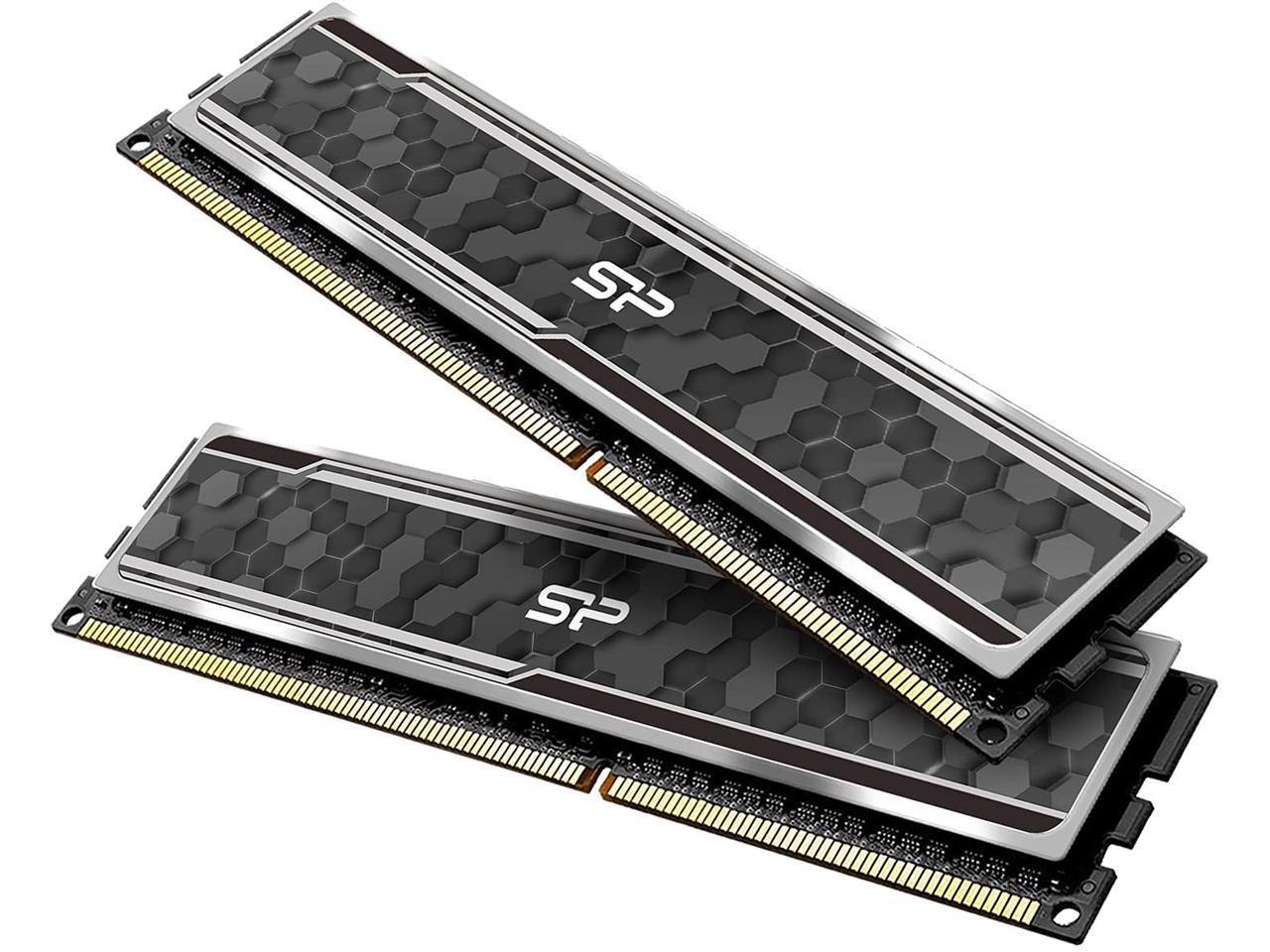 Silicon Power 32GB (2 X 16GB) 288-Pin DDR4 Sdram DDR4 3200 (PC4 25600) Desktop Memory Model Sp032gxlzu320bdaj7