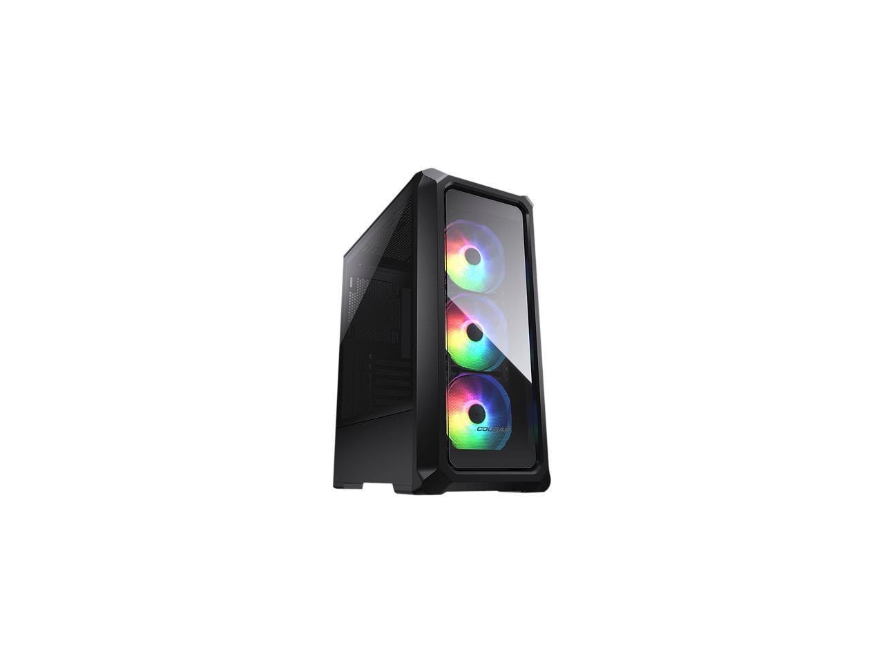 Cougar Archon 2 RGB Black Atx Mid Tower Computer Case