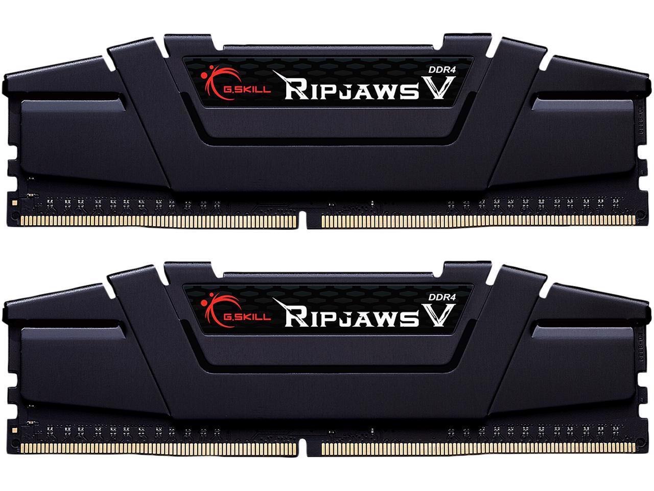 G.Skill Ripjaws V Series 16GB (2 X 8GB) 288-Pin DDR4 Sdram DDR4 4000 (PC4 32000) Intel XMP 2.0 Desktop Memory Model F4-4000C16D-16GVK