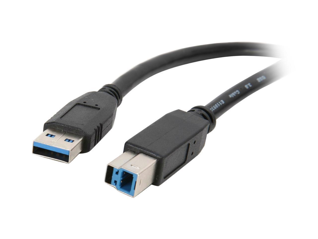 Nippon Labs Usb3-15Ab 15 FT. Usb 3.0 Type A Male To B Male 15 FT. Cable For Printer And Scanner