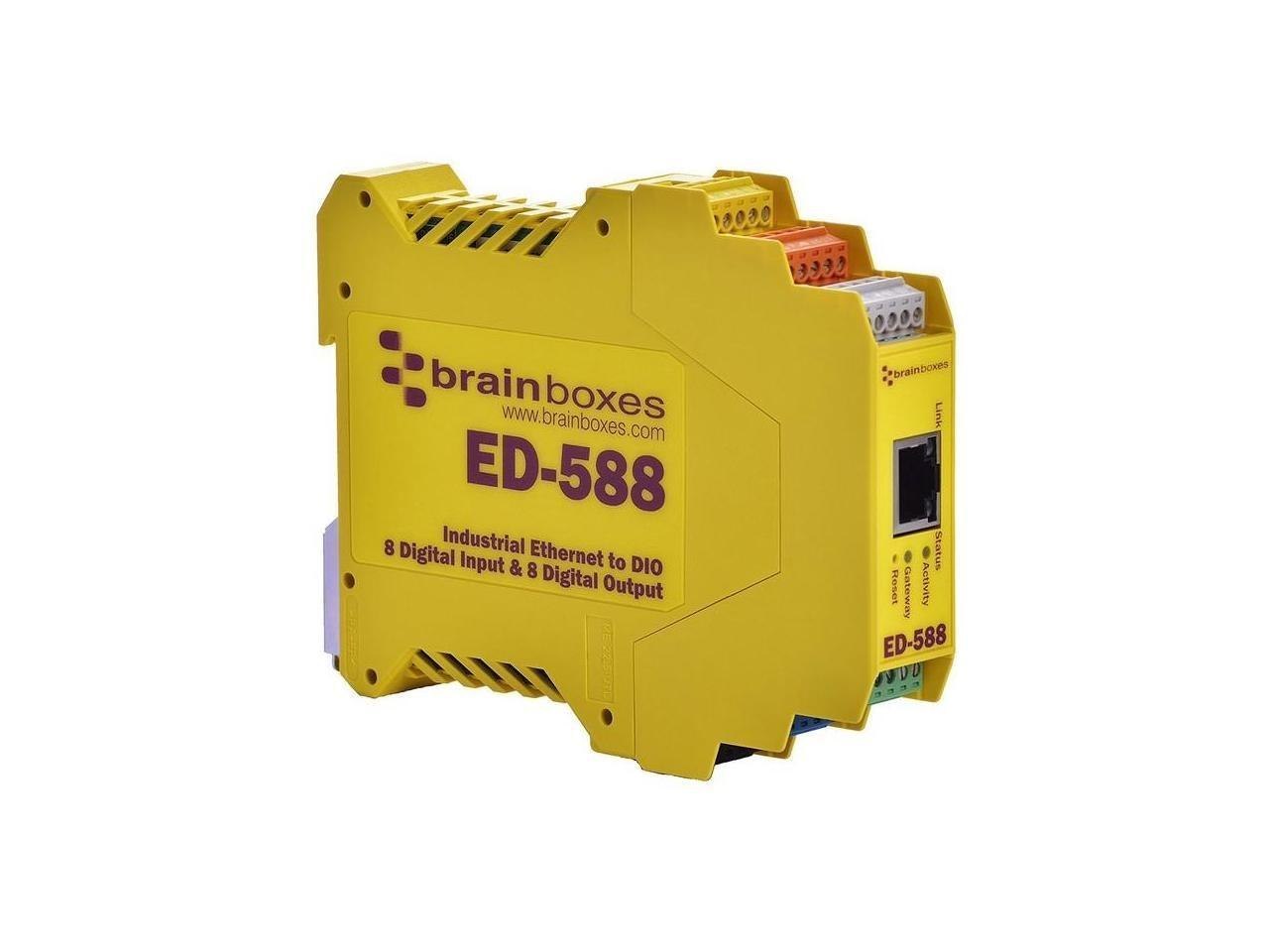 Brainboxes Ethernet 8 Digital Inputs + 8