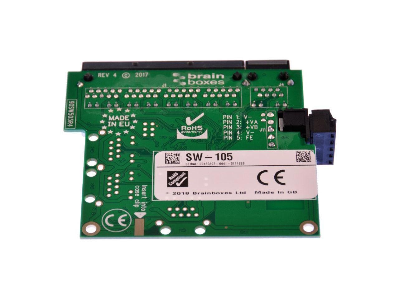 Brainboxes Embedded 5Port Ethernet Switch