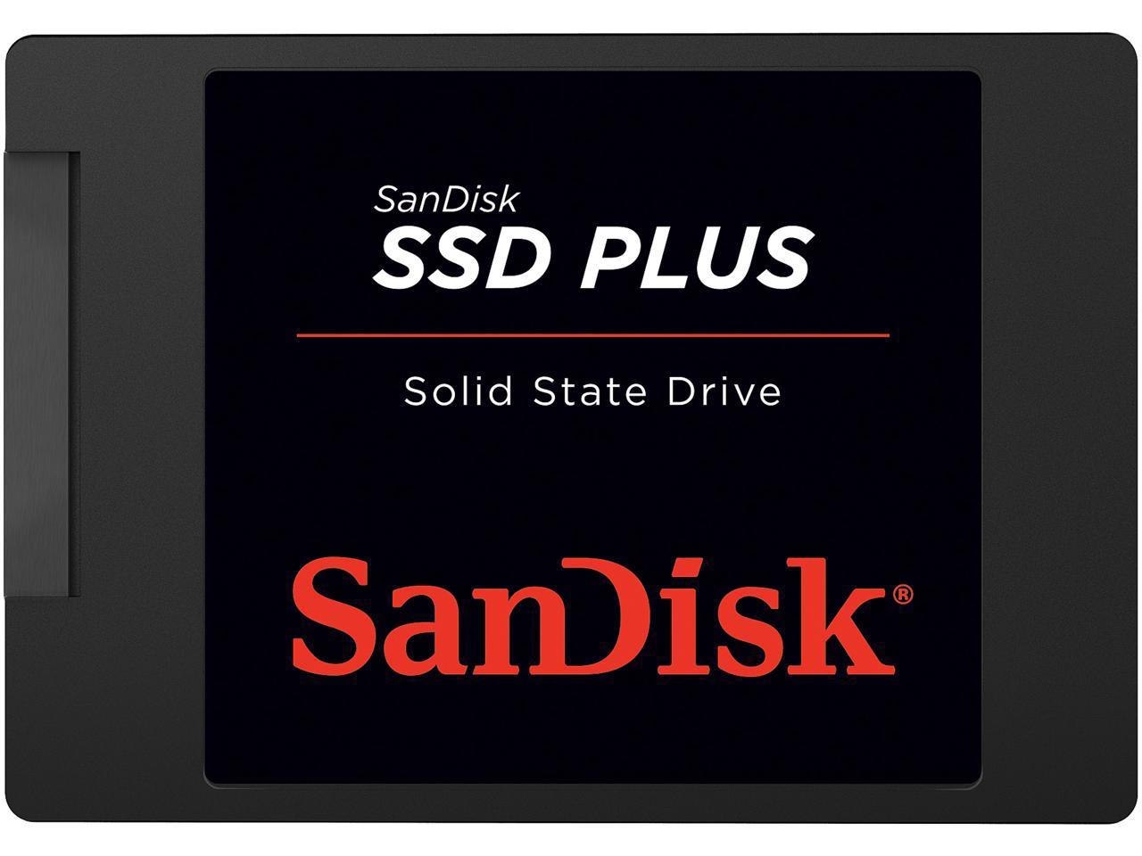 SanDisk SSD Plus 2.5" 1TB Internal Solid State Drive (SSD) Sdssda-1T00-G27