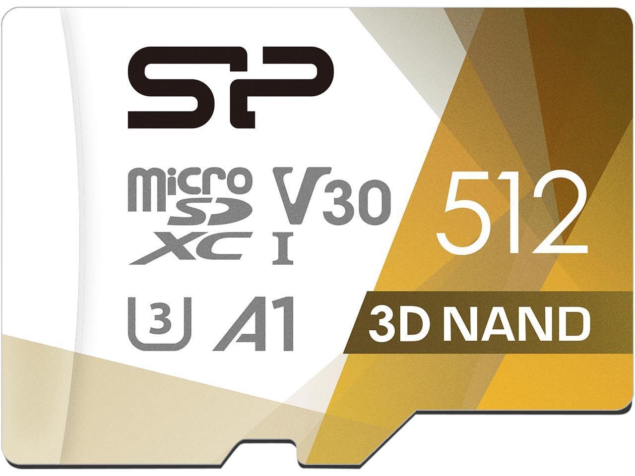 Silicon Power 512GB Superior Pro microSDXC Uhs-I (U3)