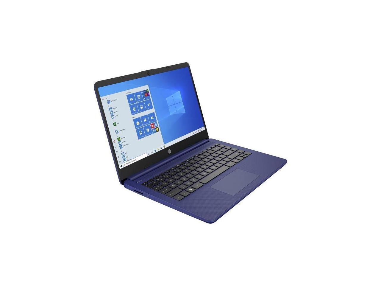 HP 14 Series 14" Laptop Intel Celeron N4020 4GB Ram 64GB Emmc Indigo Blue - Intel Celeron N4020 Dual-Core - M365 Personal 1 YR Subscription Include