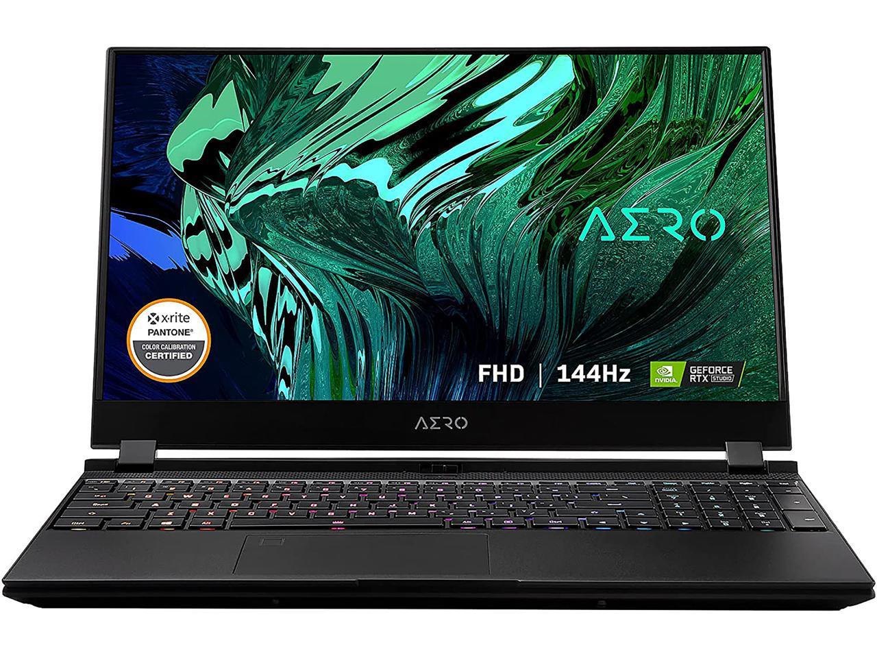 Gigabyte - 15.6" 144 HZ Ips - Intel Core I7 10TH Gen 10870H (2.20GHz) - Nvidia GeForce RTX 3070 Laptop Gpu - 16 GB DDR4 - 512 GB PCIe SSD - Windows 10 Home 64-Bit - Gaming Laptop (Aero 15 Xc-8Us1130sh