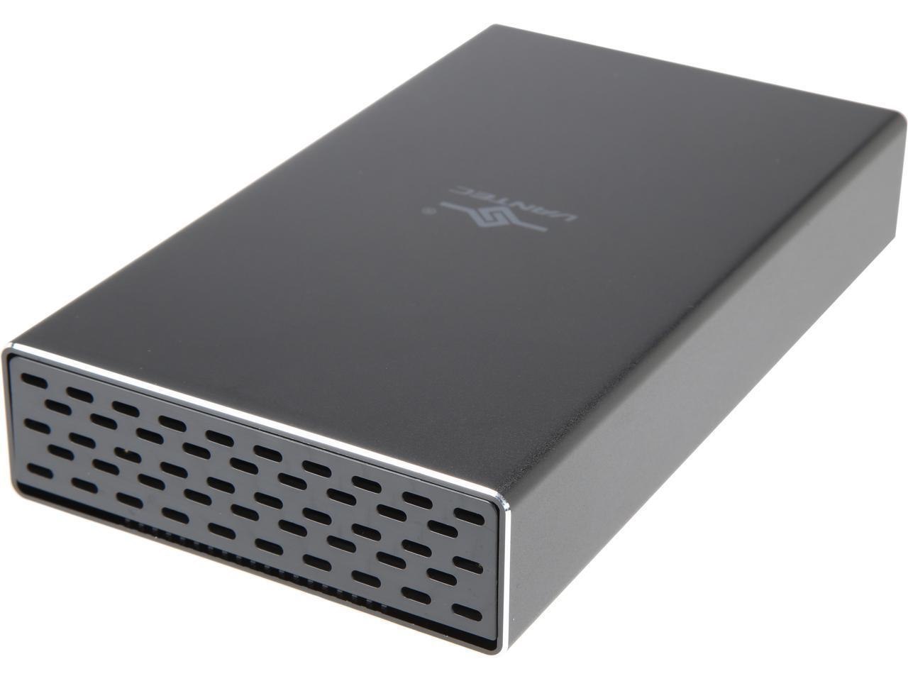 Vantec NST-371C31-BK Aluminum / Plastic 2.5" & 3.5" Black Sata I/Ii/Iii Usb 3.1 Type C NexStar GX Usb 3.1 Gen 2 Type-C 3.5" Sata HDD/SSD Enclosure