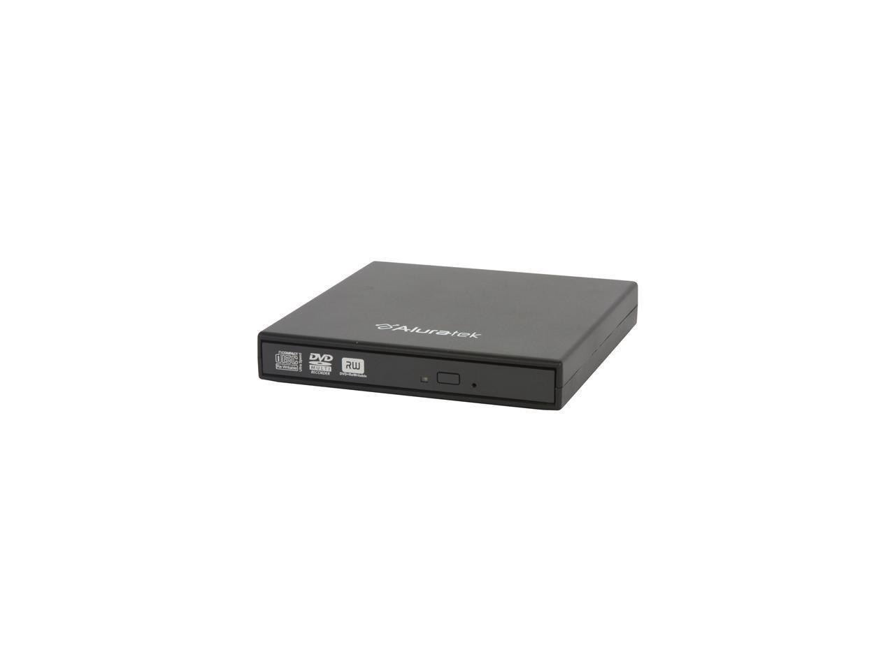 Aluratek Aeod100f 8X DVD - Double-Layer - Dvd-Ram/±R/±Rw - 8X 8X (DVD) - 24X 24X (CD) - Usb - External