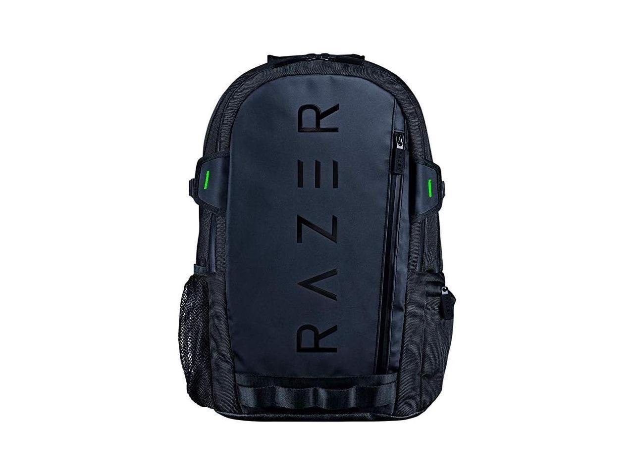 Razer Rogue 38.1 CM (15") Backpack V3 RC81-03640101-0000 - Black I Compact Travel Backpack With 38.1 CM (15") Laptop Compartment