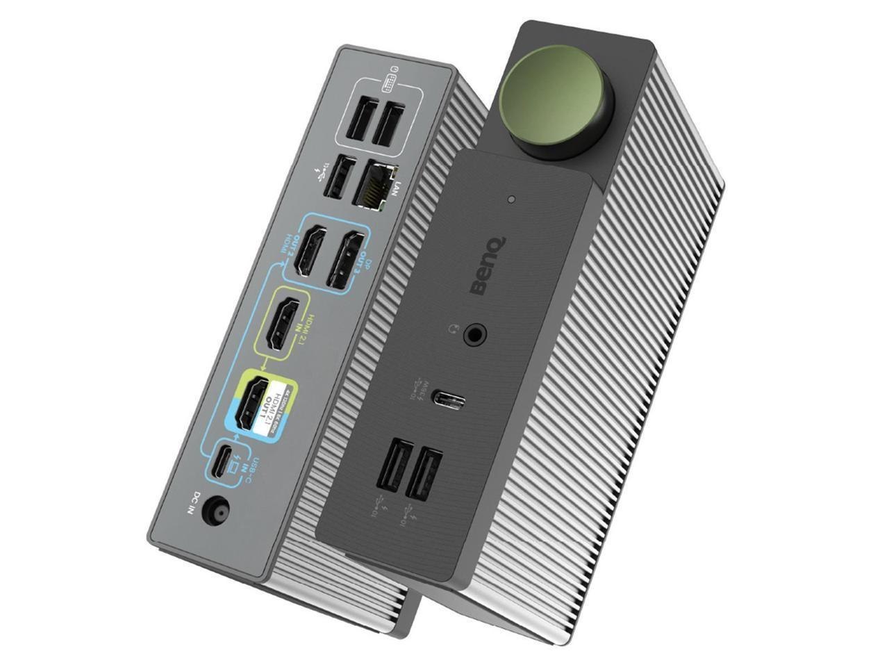 BenQ 13-In-1 Usb C Docking Station | Gaming Dock Hdmi 2.1 | Dual Source | 4K60Hz On 3 Monitors (Up To 8K60/4K120Hz) | 180W Charging | Windows/MacBook/PS5/Xbox(DP1310)