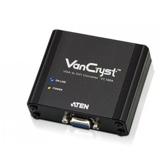 Aten (Vc160a-At-U) Vga To Dvi Converter W/Au Adp. Aten.
