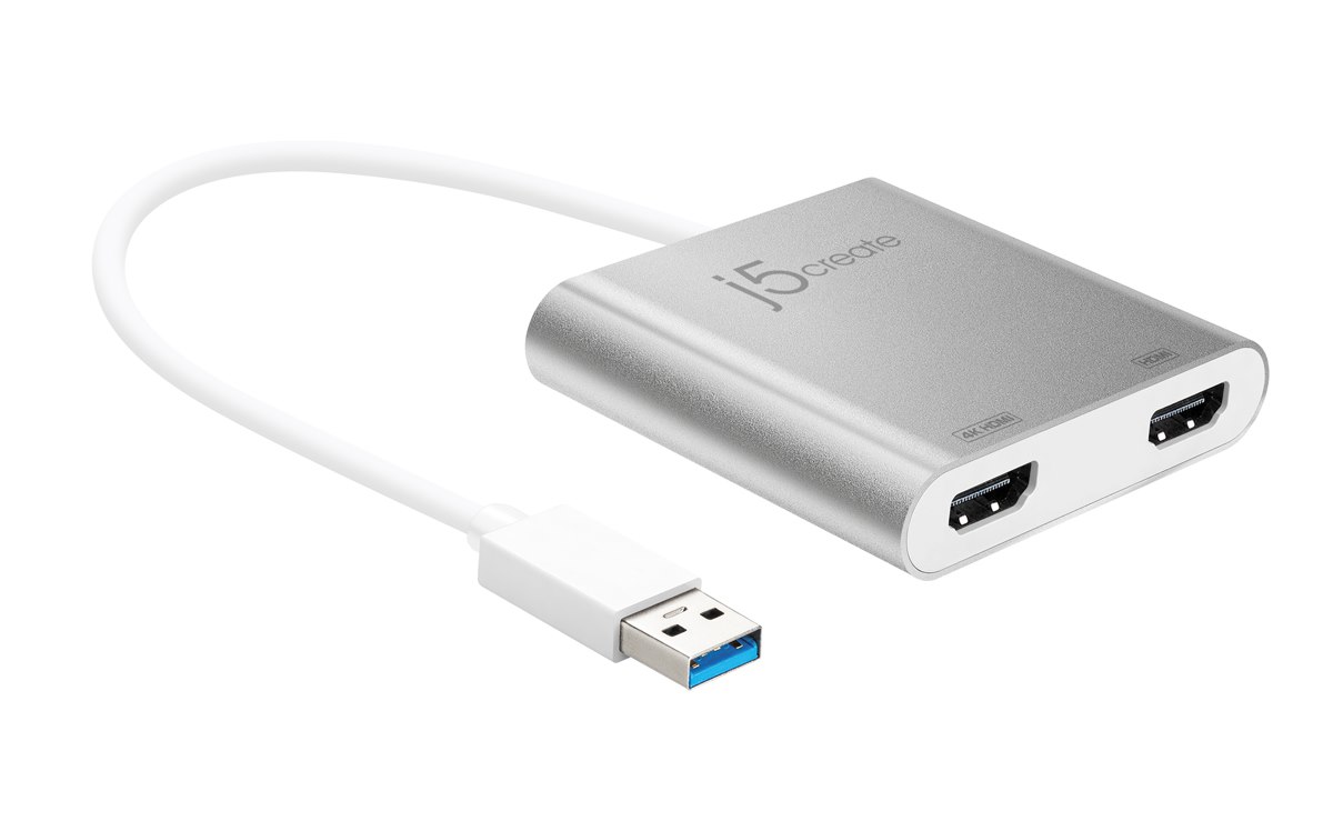 J5create Usb 3.0 To Dual Hdmi Multi-Monitor Adapter