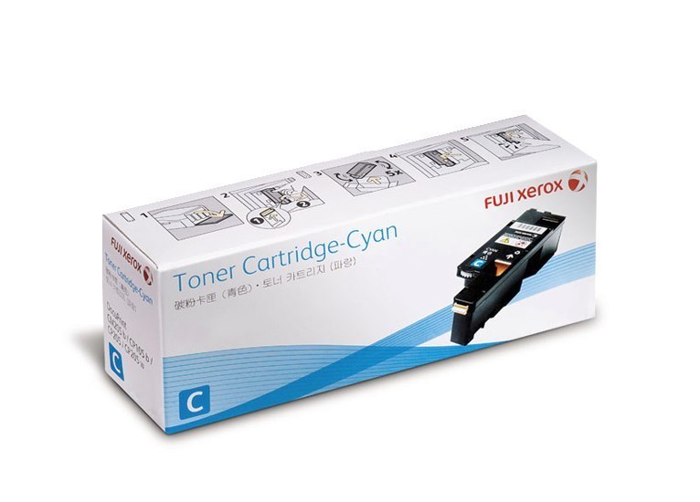 Fuji Xerox CT201633 Original Laser Toner Cartridge - Cyan Pack