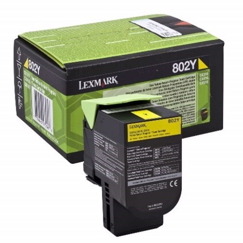 Lexmark C236 Yellow Standard Yield Return Program Toner Cartridge 1K For C2425, MC2425