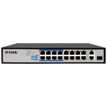 D-Link DES-F1018P-E 18 Ports Ethernet Switch