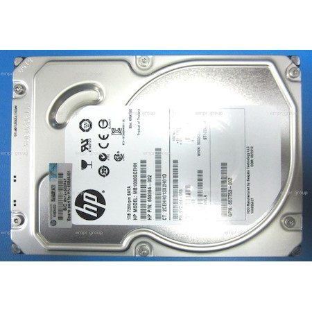 HPE 1 TB Hard Drive - 3.5" Internal - SATA (SATA/600)