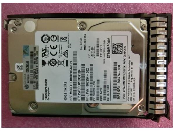 HPE 600 GB Hard Drive - 2.5" Internal - SAS (12Gb/s SAS)