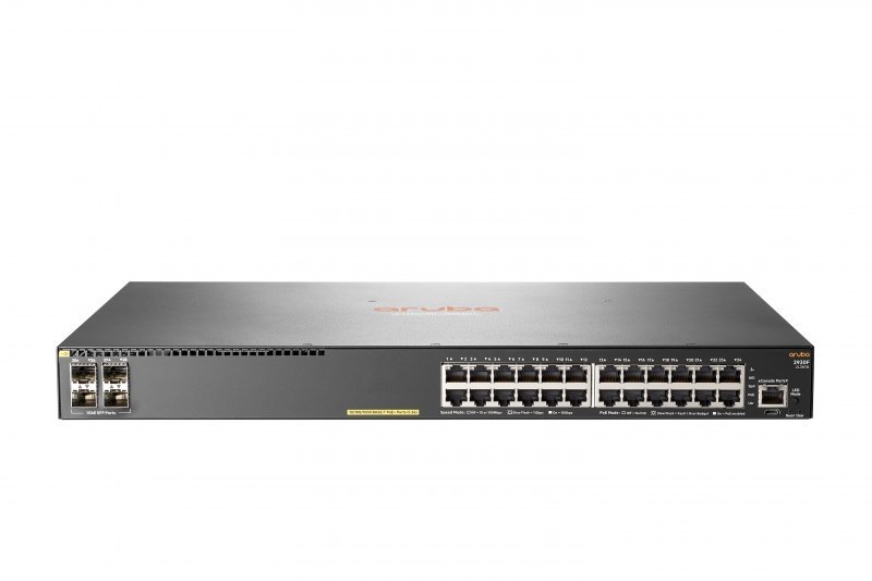 HPE 2930F 24G PoE+ 4SFP 24 Ports Manageable Layer 3 Switch - Gigabit Ethernet - 10/100/1000Base-T, 1000Base-X