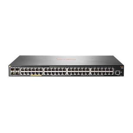 HPE 2930F 48G PoE+ 4SFP 48 Ports Manageable Layer 3 Switch - Gigabit Ethernet - 10/100/1000Base-T, 1000Base-X