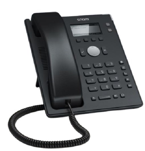 Snom 2 Line Ip Phone. 132 X 64PX Display With Backlight, PoE