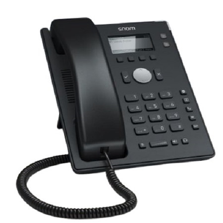 Snom 2 Line Ip Phone. 132 X 64PX Display With Backlight, PoE