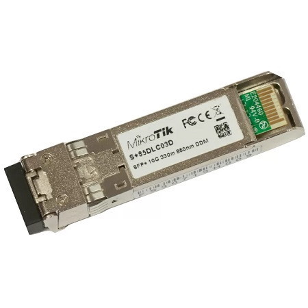 MikroTik S+85DLC03D SFP+ Module 10G MM 300M 850NM