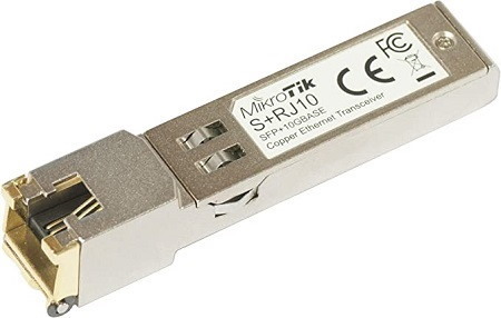 MikroTik S+RJ10 RJ45 SFP+ 10/100/1000M/2.5G/5G/10G Copper Module