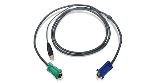 Iogear 3M KVM Cable With Vga/Usb (For GCS1716 GCS1808 GCS1742 GCS1744)