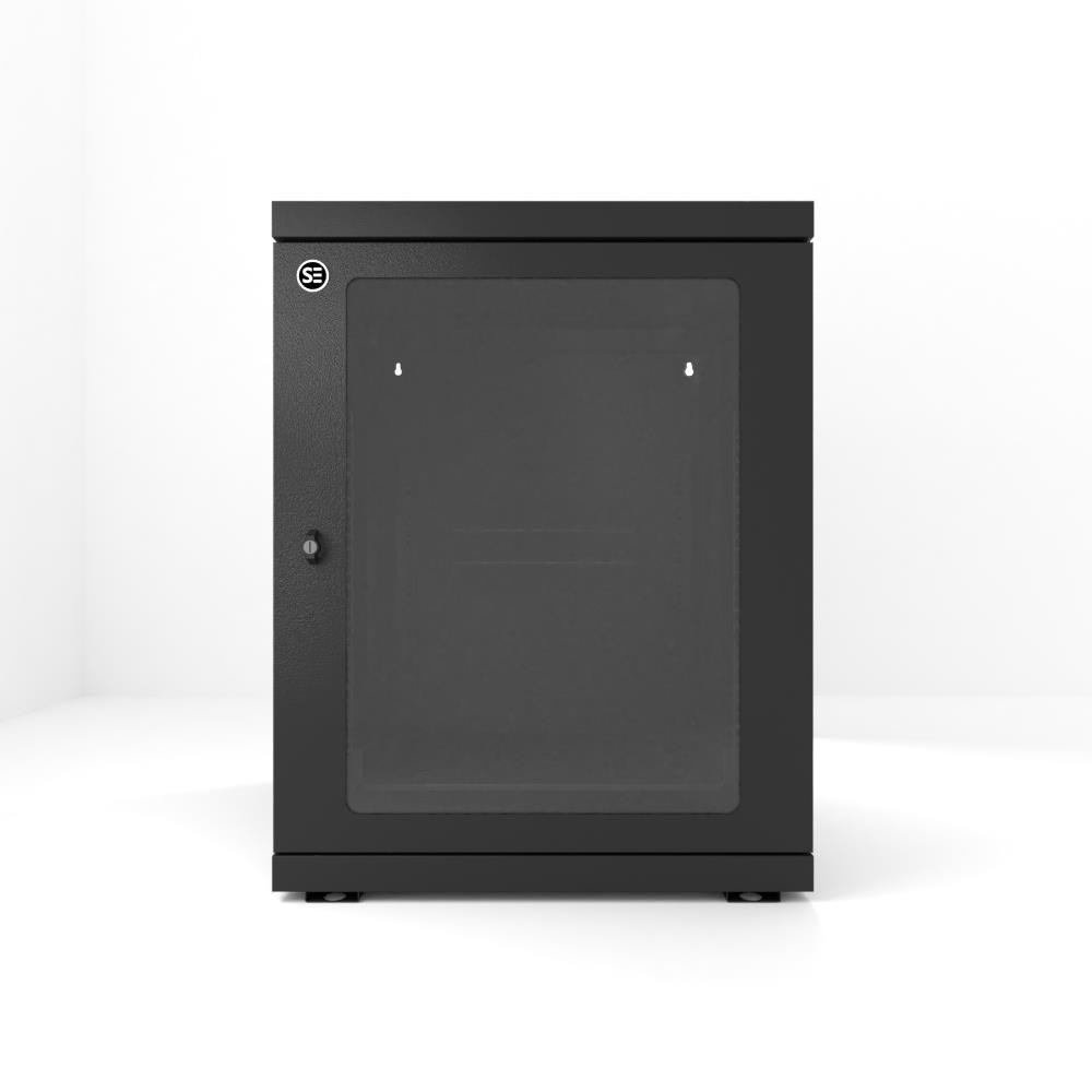 Serveredge 15Ru Fully Assembled Wall Mounted Cabinet - 600W X 600D X 770H Includes: Toughened Glass DoorQuick Release Lockable Side PanelL-Shaped Rails1 X Cantilever ShelfCut Out Slots For Fans20 X Ca