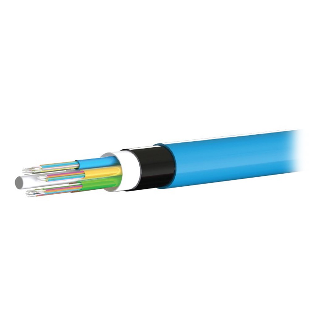 ServerEdge 12 Core Loose Tube Gel Filled Singlemode Os2 Fibre Cable-Blue