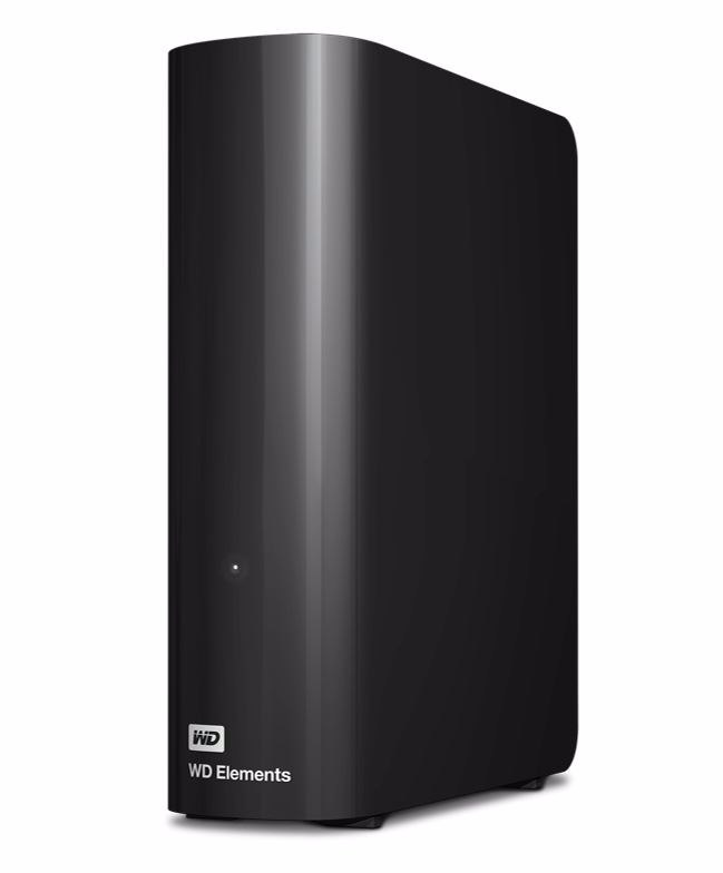 SanDisk Elements WDBBKG0160HBK-AESN 16 TB Desktop Hard Drive - External - Black