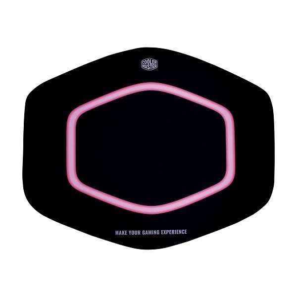 Cooler Master FM510H Gaming Floor Mat, 140X110.5X0.4, Halo Design, Anti-Scratch, Water Rep
