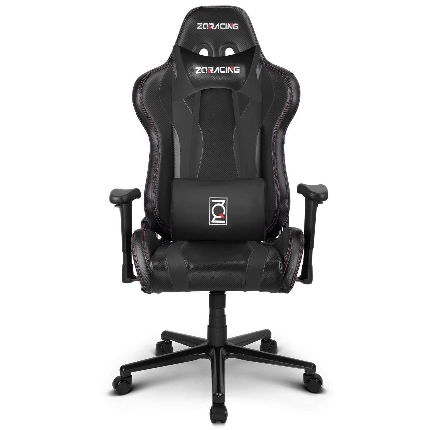 ZQRacing ZQR Acc V6-Racer-Gaming-Chair-Black