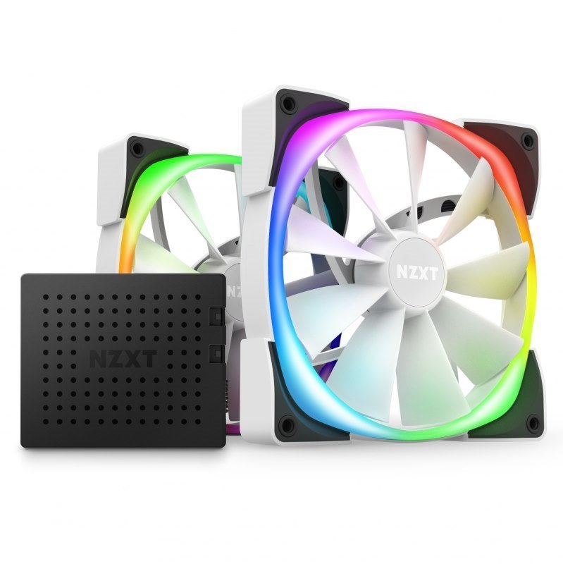 NZXT NZX Fan 140Mm-Aer-Rgb-2-White