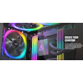 Antec Fusion 120MM Argb PWM HB Fan, Airflow 57.93 CFM, Air Pressure 2.11, Noise Level 31.21. Woven Cable, PMW Daisy Chain Design, 3 YRS Warranty