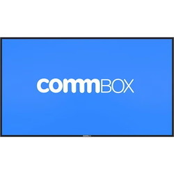 Commbox (CBD75MR) 75" 4K Uhd Display,24/7 2xHDMI,VGA,USB,RS232,SPIDF,WALL Bracket,5Yr WTY