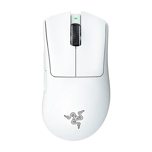 Razer DeathAdder V3 Pro-White Edition-Ultra-lightweight Wireless Ergonomic Esports Mouse
