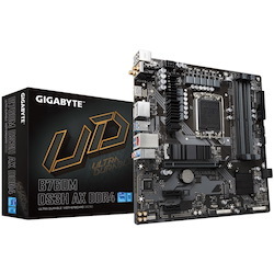 Gigabyte B760M DS3H Ax MB, 1700, X4 DDR4, 4X Sata, 3xM.2, Usb3.2, Wifi 6E, Atx 3YR