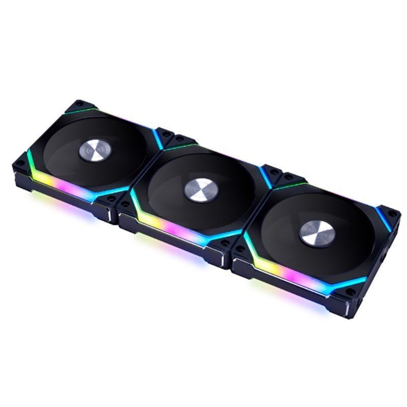 Lian-Li Lli Fan 120Mm-Uni-Fan-Slv2-3B-Argb-Blk