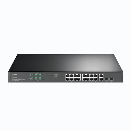 TP-Link Tl-Sg1218mpe |18 Port Gigabit Rackmount Switch With 16 Port PoE+