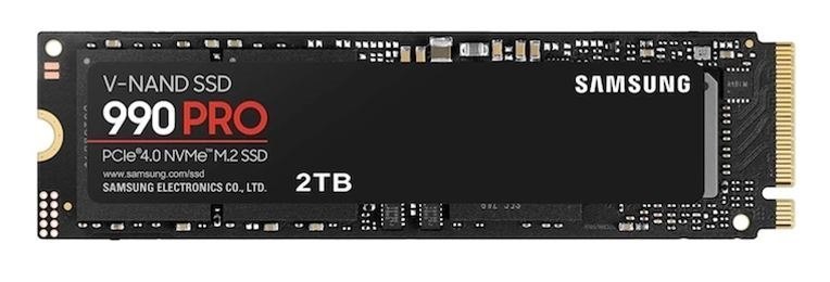 Samsung (990 Pro) 2TB + Heatsink, M.2 Internal NVMe PCIe SSD, 7450R/6900W MB/s, 5YR WTY